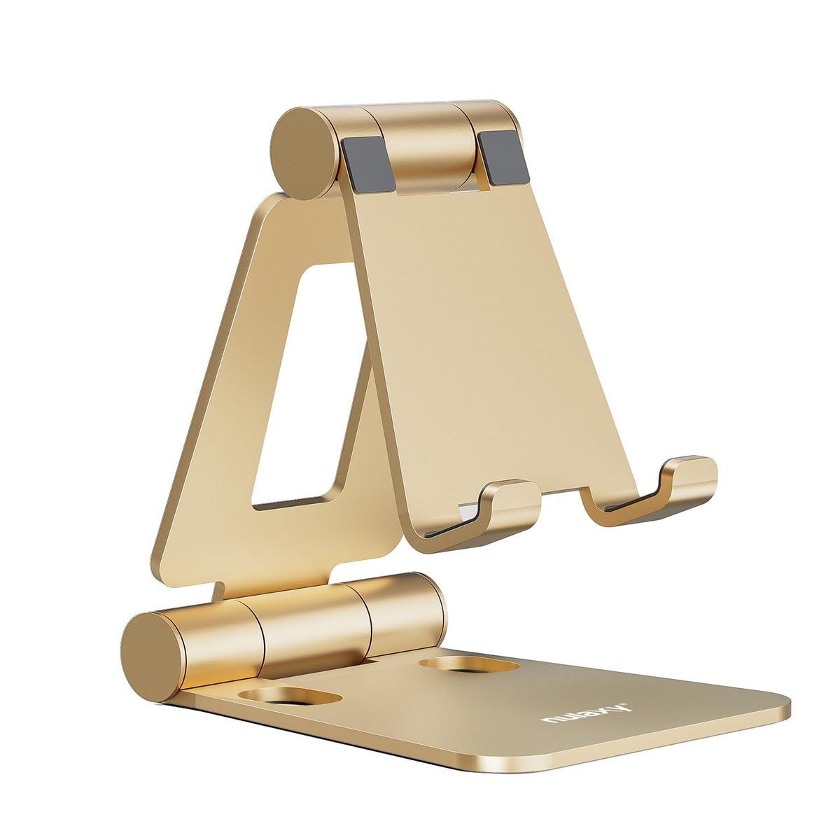 Nulaxy Full Aluminum Dual Folding Cell Phone Stand for Desk, Green