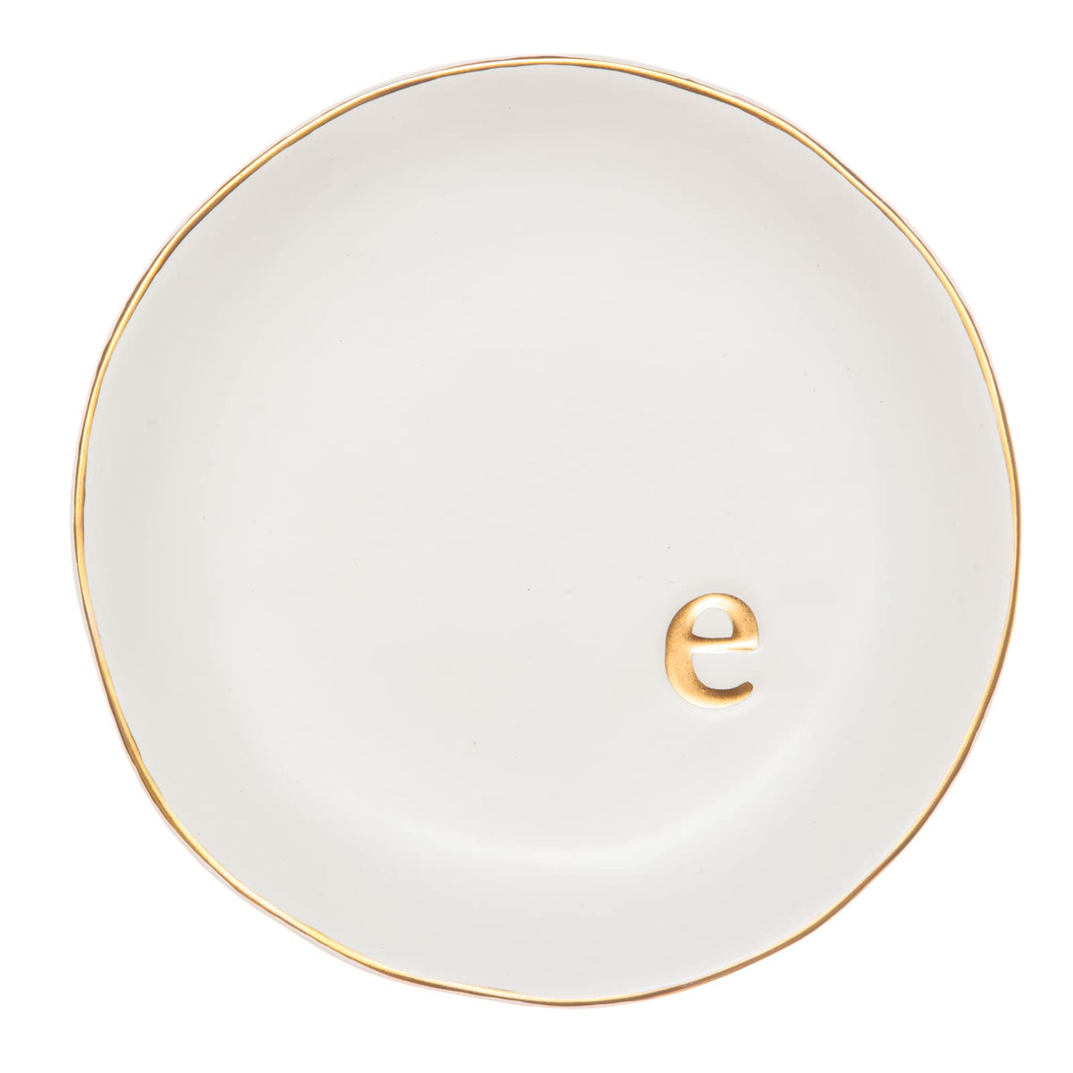 COLLECTIVE HOME Ceramic Jewelry Tray, Trinket Dish, Gifts for Women (A)