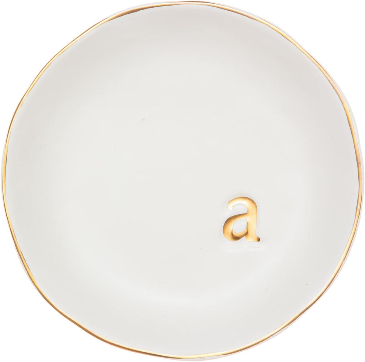 COLLECTIVE HOME Ceramic Jewelry Tray, Trinket Dish, Gifts for Women (A)