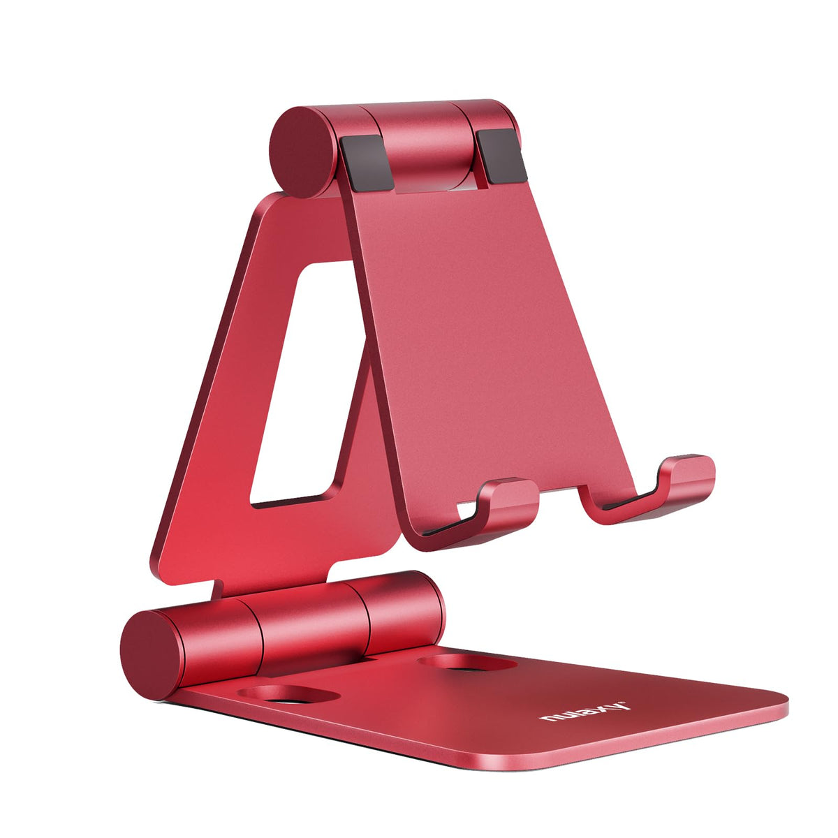 Nulaxy Full Aluminum Dual Folding Cell Phone Stand for Desk, Green