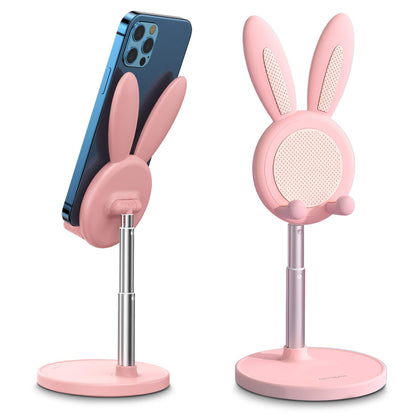 OATSBASF Cute Bunny Phone Stand Adjustable Phone Holder for Phones