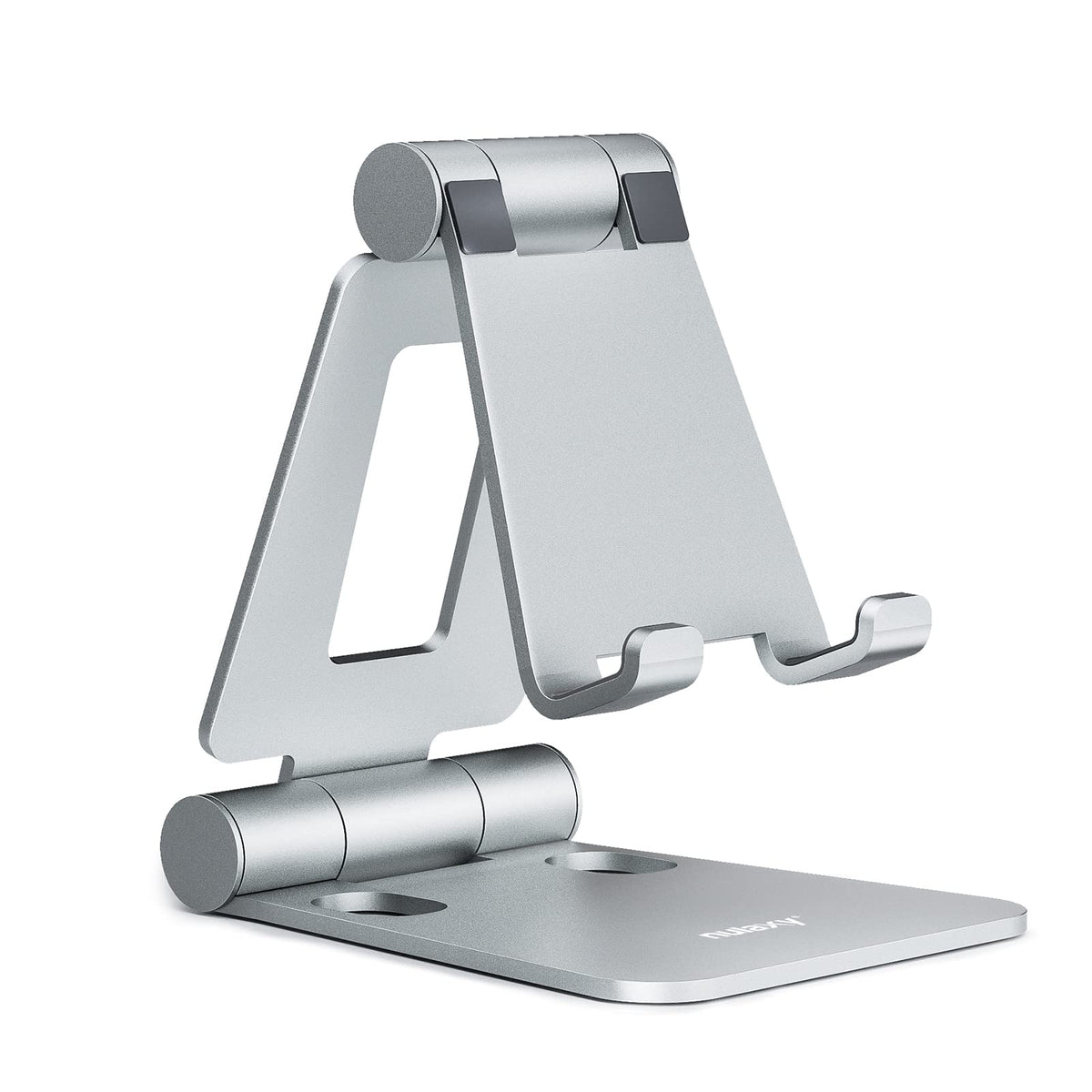 Nulaxy Full Aluminum Dual Folding Cell Phone Stand for Desk, Green