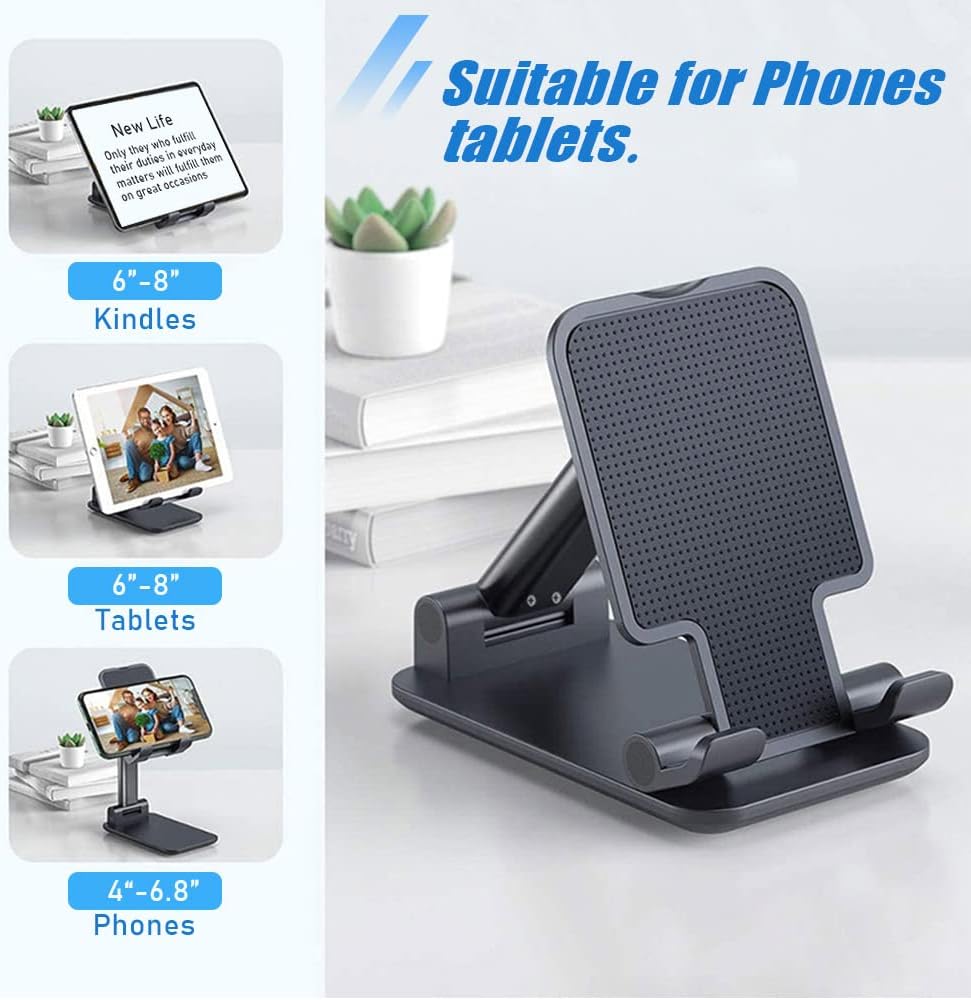 Phone Stand 2Pack Cell Phone Holder for iPhone Office Desk Accessories