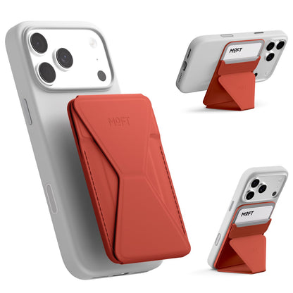 MOFT Magnetic Wallet Stand Compatible with iPhone 18/17/16/15/14/13 Series, Angle Adjustment Magsafe Compatible MOVAS Phone Stand