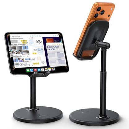 Lamicall Cell Phone Stand for Desk - [Height Angle] Adjustable Phone Holder