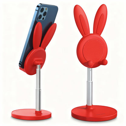 OATSBASF Cute Bunny Phone Stand Adjustable Phone Holder for Phones