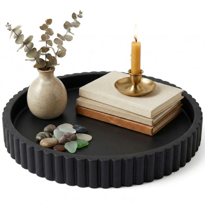 OAKOA Decorative Trays for Home Decor - Coffee Table Centerpiece Tray
