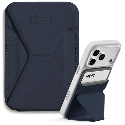 MOFT Magnetic Wallet Stand Compatible with iPhone 18/17/16/15/14/13 Series, Angle Adjustment Magsafe Compatible MOVAS Phone Stand