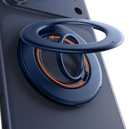 TORRAS 2025 Flagship 360 Magnetic Phone Grip Ring Holder Kickstand, Black