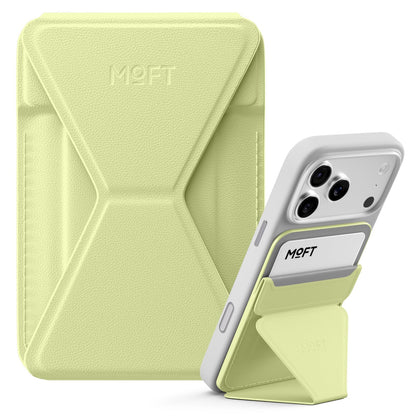 MOFT Magnetic Wallet Stand Compatible with iPhone 18/17/16/15/14/13 Series, Angle Adjustment Magsafe Compatible MOVAS Phone Stand