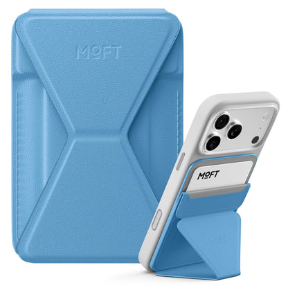 MOFT Magnetic Wallet Stand Compatible with iPhone 18/17/16/15/14/13 Series, Angle Adjustment Magsafe Compatible MOVAS Phone Stand